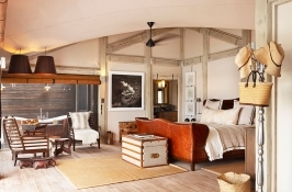 Classic Safari Camp in the Okavango Delta
