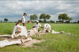 walking safari in Africa